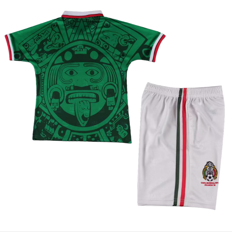 98 kids kit Mexico home soccer jersey-Retro version: Ajax 24-25 Home Stadium Jersey - Fans Version : Adidas luxuryfootballshirts.com: https://www.luxuryfootballshirts.com/
