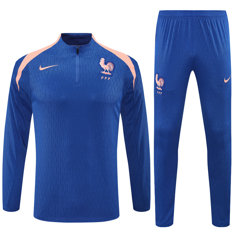 25-26 France adult long-sleeved half-pull training suit kit: Ajax 24-25 Home Stadium Jersey - Fans Version : Adidas luxuryfootballshirts.com: https://www.luxuryfootballshirts.com/