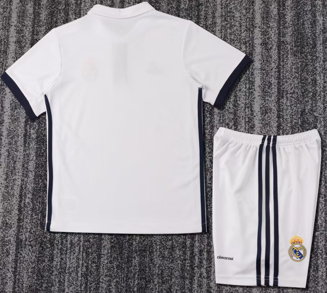 16-17 kids kit Real Madrid home soccer jersey-Retro version: Ajax 24-25 Home Stadium Jersey - Fans Version : Adidas luxuryfootballshirts.com: https://www.luxuryfootballshirts.com/