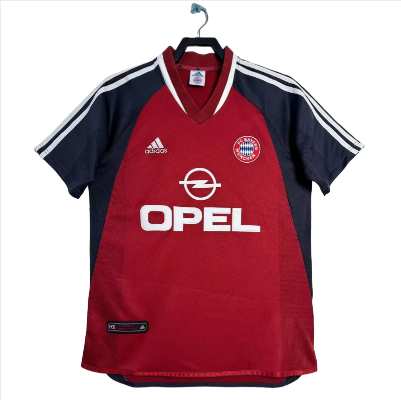 2001-02 Bayern Munich Home soccer jersey-Retro version: Ajax 24-25 Home Stadium Jersey - Fans Version : Adidas luxuryfootballshirts.com: https://www.luxuryfootballshirts.com/