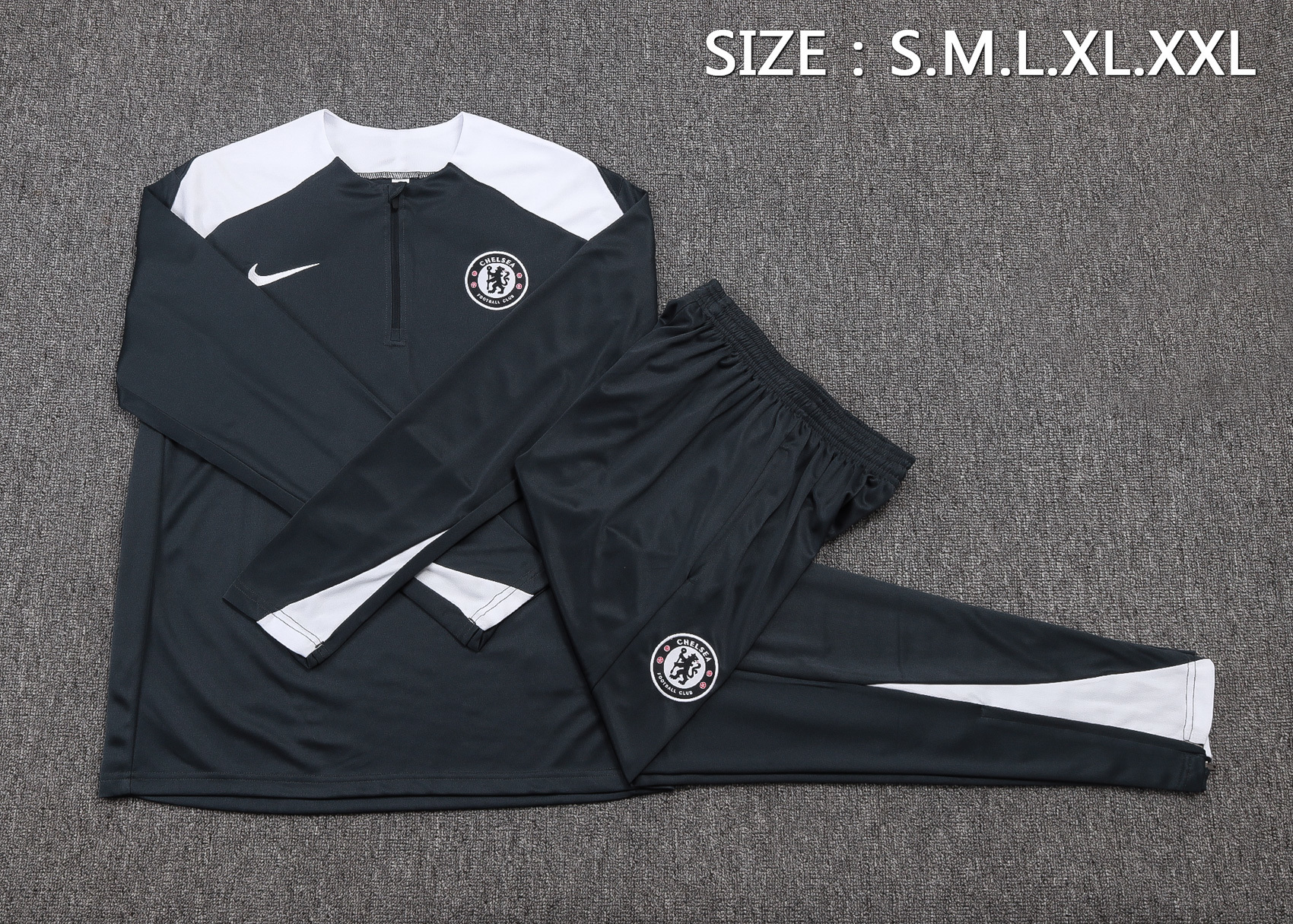 25-26 Chelsea adult long-sleeved half-pull training suit kit: Ajax 24-25 Home Stadium Jersey - Fans Version : Adidas luxuryfootballshirts.com: https://www.luxuryfootballshirts.com/