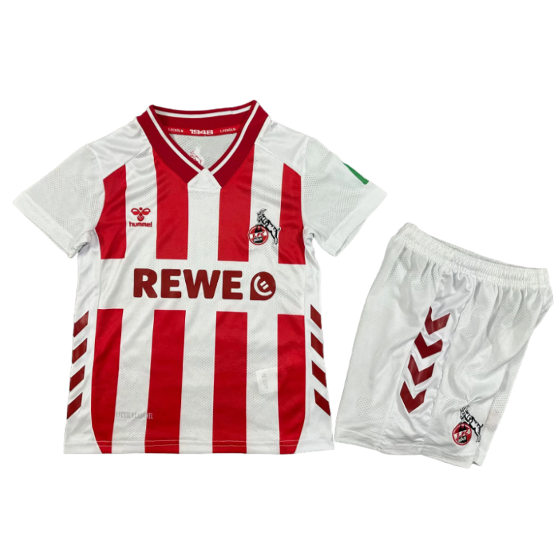 25-26 kids kit Koln Home soccer jersey-Fans Version: Ajax 24-25 Home Stadium Jersey - Fans Version : Adidas luxuryfootballshirts.com: https://www.luxuryfootballshirts.com/