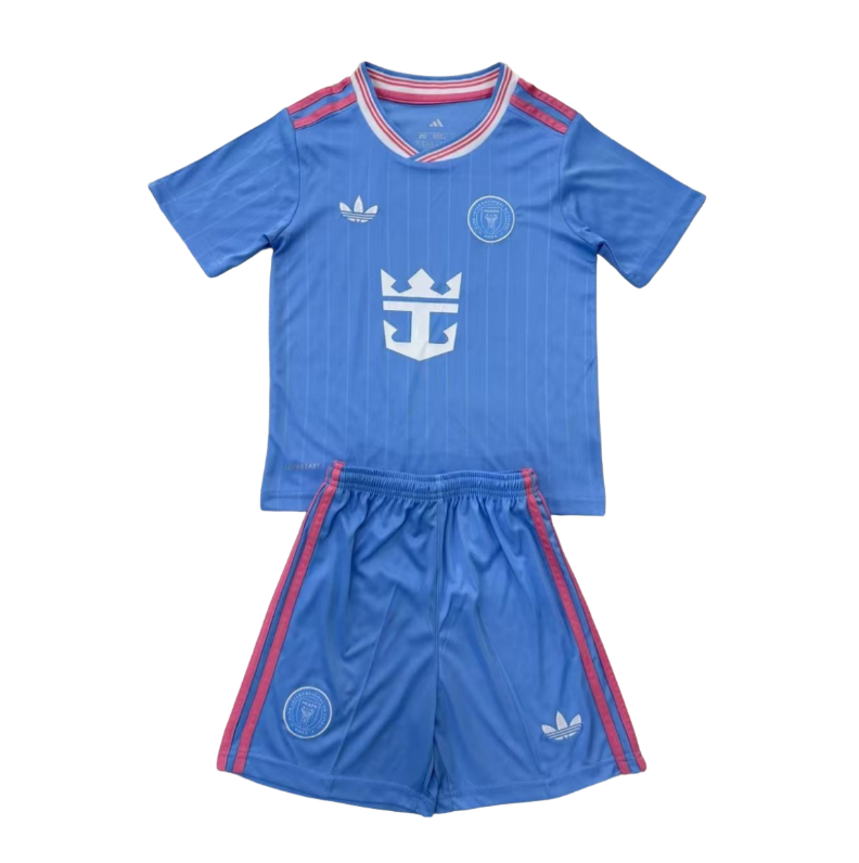 25-26 kids kit Inter Miami Second away soccer jersey-Fans Version: Ajax 24-25 Home Stadium Jersey - Fans Version : Adidas luxuryfootballshirts.com: https://www.luxuryfootballshirts.com/