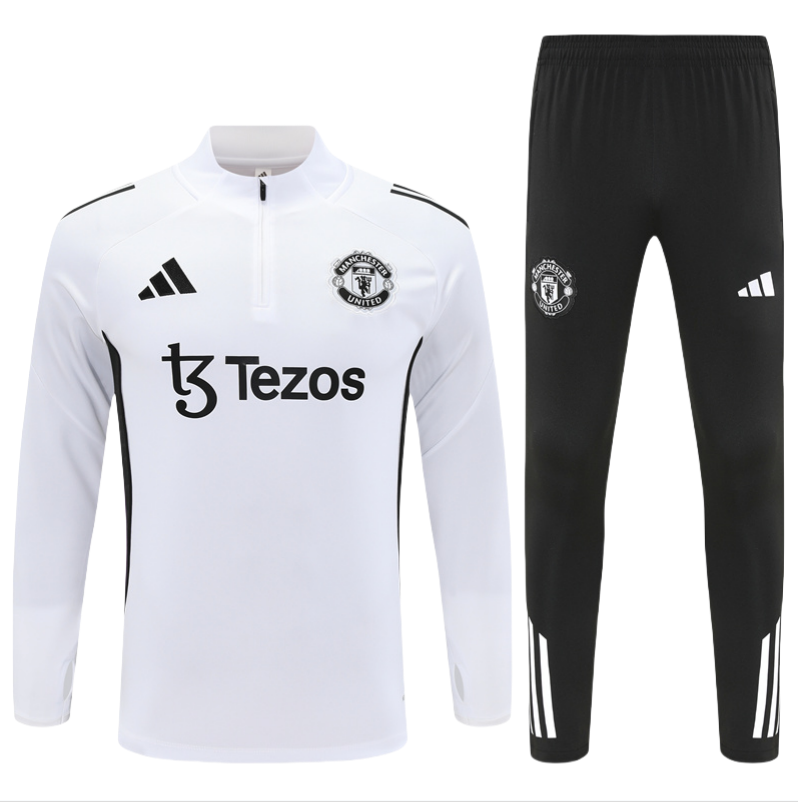 25-26 Manchester United adult long-sleeved half-pull training suit kit: Ajax 24-25 Home Stadium Jersey - Fans Version : Adidas luxuryfootballshirts.com: https://www.luxuryfootballshirts.com/