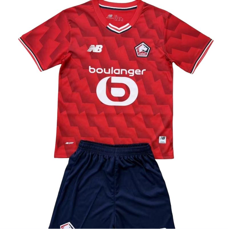 25-26 kids kit LOSC Lille Home soccer jersey - Fans Version: Ajax 24-25 Home Stadium Jersey - Fans Version : Adidas luxuryfootballshirts.com: https://www.luxuryfootballshirts.com/