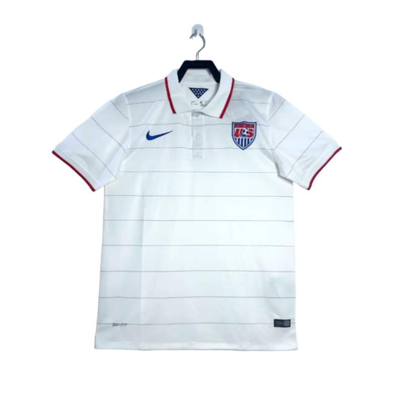 2014 USA Home soccer jersey-Retro version: Ajax 24-25 Home Stadium Jersey - Fans Version : Adidas luxuryfootballshirts.com: https://www.luxuryfootballshirts.com/