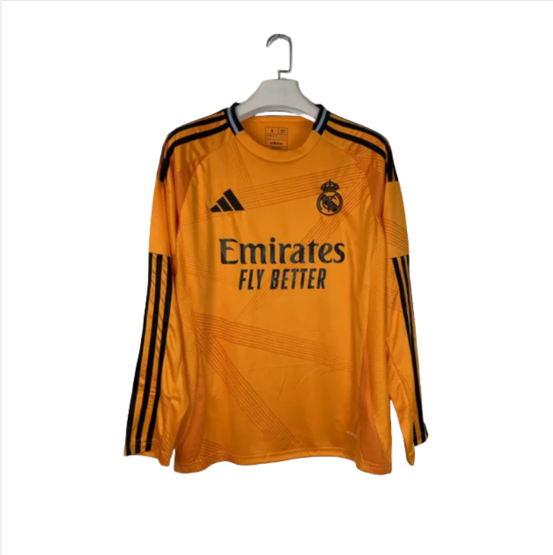 24-25 long sleeves Real Madrid Away soccer jersey -Fans Version: Ajax 24-25 Home Stadium Jersey - Fans Version mysite: Adidas luxuryfootballshirts.com: https://www.luxuryfootballshirts.com/