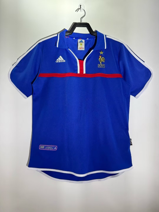 2000 France Home soccer jersey-Retro version: Ajax 24-25 Home Stadium Jersey - Fans Version : Adidas luxuryfootballshirts.com: https://www.luxuryfootballshirts.com/