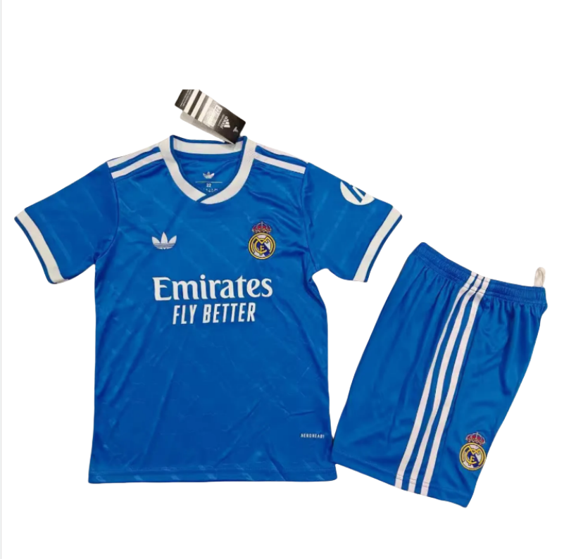 25-26 kids kit Real Madrid Second away soccer jersey-Fans Version: Ajax 24-25 Home Stadium Jersey - Fans Version : Adidas luxuryfootballshirts.com: https://www.luxuryfootballshirts.com/