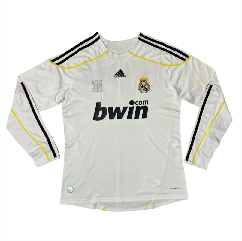 09-10 Real Madrid home long sleeves soccer jersey-Retro version: Ajax 24-25 Home Stadium Jersey - Fans Version : Adidas luxuryfootballshirts.com: https://www.luxuryfootballshirts.com/