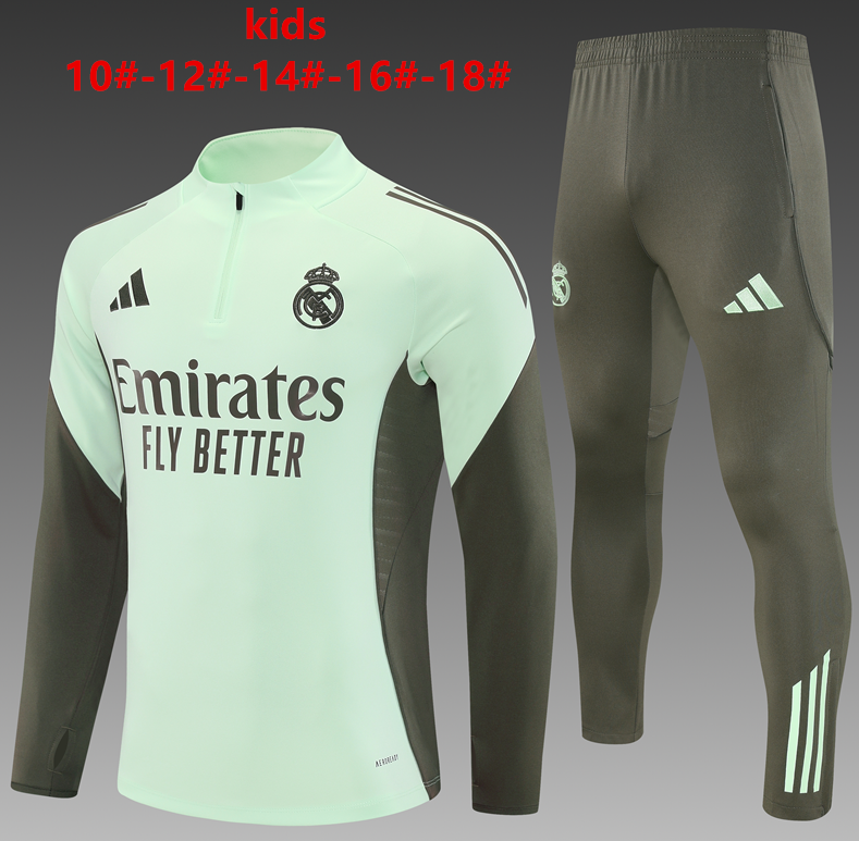 25-26 Real Madrid kids long-sleeved half-pull training suit kit: Ajax 24-25 Home Stadium Jersey - Fans Version : Adidas luxuryfootballshirts.com: https://www.luxuryfootballshirts.com/