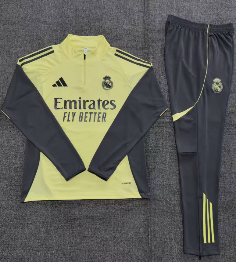 25-26 Real Madrid kids long-sleeved half-pull training suit kit: Ajax 24-25 Home Stadium Jersey - Fans Version : Adidas luxuryfootballshirts.com: https://www.luxuryfootballshirts.com/