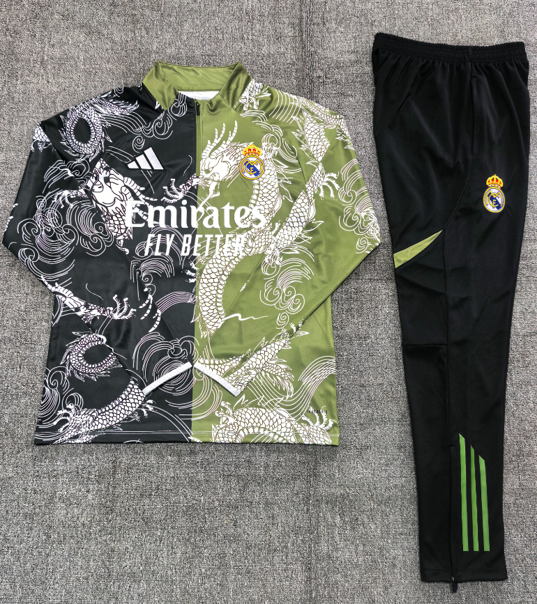 25-26 Real Madrid kids long-sleeved half-pull training suit kit Special Edition: Ajax 24-25 Home Stadium Jersey - Fans Version : Adidas luxuryfootballshirts.com: https://www.luxuryfootballshirts.com/