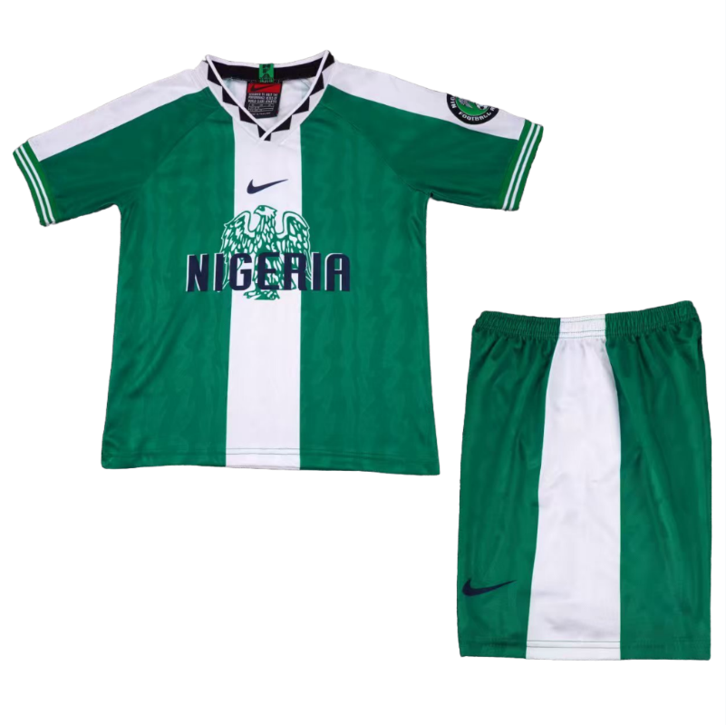 96 kids kit Nigeria home soccer jersey-Retro version: Ajax 24-25 Home Stadium Jersey - Fans Version : Adidas luxuryfootballshirts.com: https://www.luxuryfootballshirts.com/