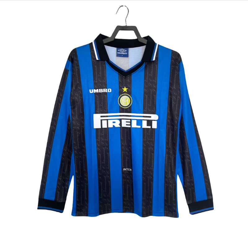97-98 Inter Milan Home Soccer Jersey - Long Sleeve Retro Version: Ajax 24-25 Home Stadium Jersey - Fans Version : Adidas luxuryfootballshirts.com: https://www.luxuryfootballshirts.com/