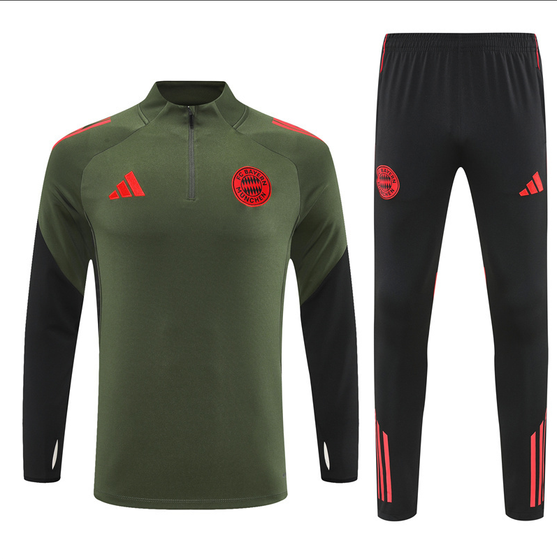25-26 Bayern Munich adult long-sleeved half-pull training suit kit: Ajax 24-25 Home Stadium Jersey - Fans Version : Adidas luxuryfootballshirts.com: https://www.luxuryfootballshirts.com/