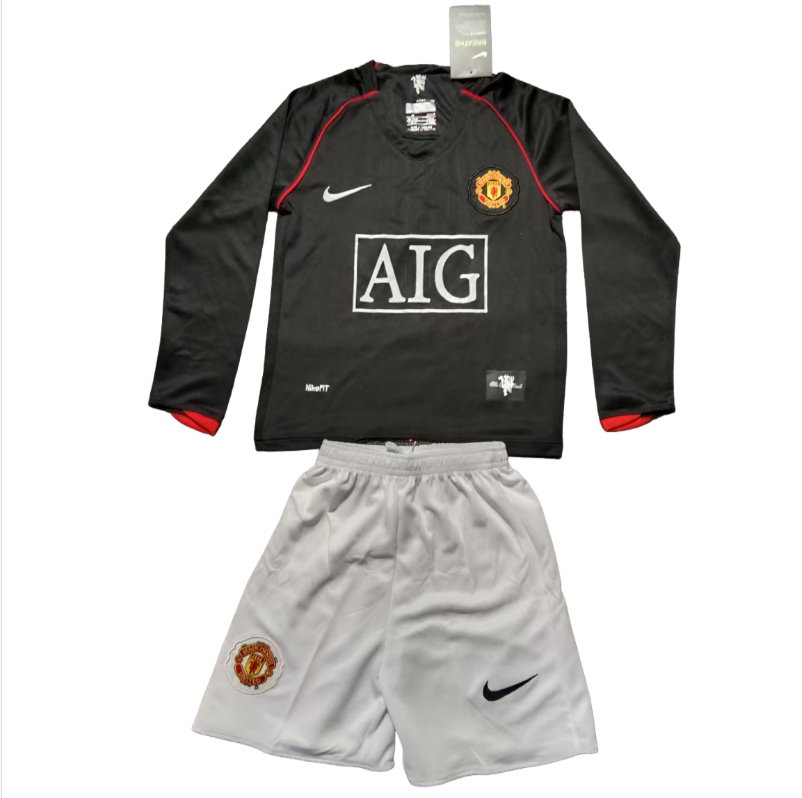 07-08 kids kit Manchester United Away soccer jersey- Long Sleeve Retro version: Ajax 24-25 Home Stadium Jersey - Fans Version : Adidas luxuryfootballshirts.com: https://www.luxuryfootballshirts.com/