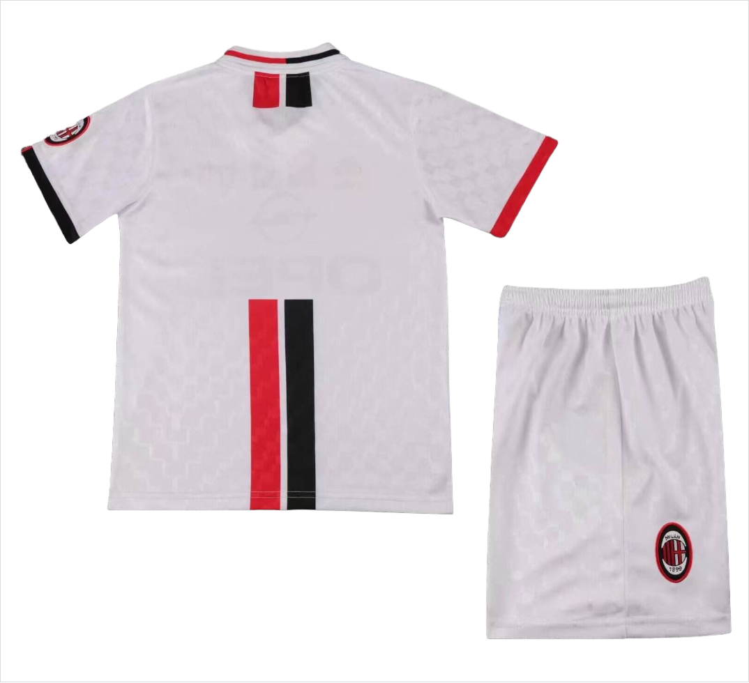 96-97 kids kit AC Milan Away soccer jersey-Retro version: Ajax 24-25 Home Stadium Jersey - Fans Version : Adidas luxuryfootballshirts.com: https://www.luxuryfootballshirts.com/