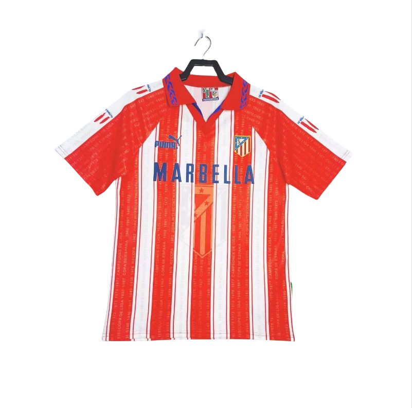 95-96 Atletico Madrid Home soccer jersey-Retro version: Ajax 24-25 Home Stadium Jersey - Fans Version : Adidas luxuryfootballshirts.com: https://www.luxuryfootballshirts.com/
