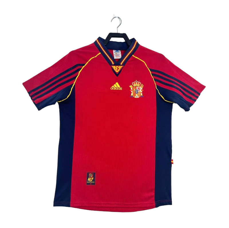98 Spain Home soccer jersey- Retro version: Ajax 24-25 Home Stadium Jersey - Fans Version : Adidas luxuryfootballshirts.com: https://www.luxuryfootballshirts.com/
