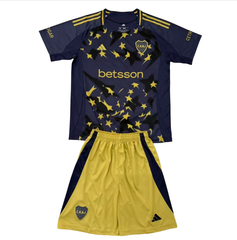 25-26 kids kit Atletico Boca Juniors Second away soccer jersey-Fans Version: Ajax 24-25 Home Stadium Jersey - Fans Version : Adidas luxuryfootballshirts.com: https://www.luxuryfootballshirts.com/