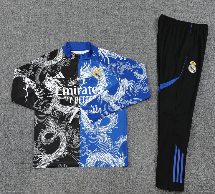 25-26 Real Madrid adult long-sleeved half-pull training suit kit: Ajax 24-25 Home Stadium Jersey - Fans Version : Adidas luxuryfootballshirts.com: https://www.luxuryfootballshirts.com/