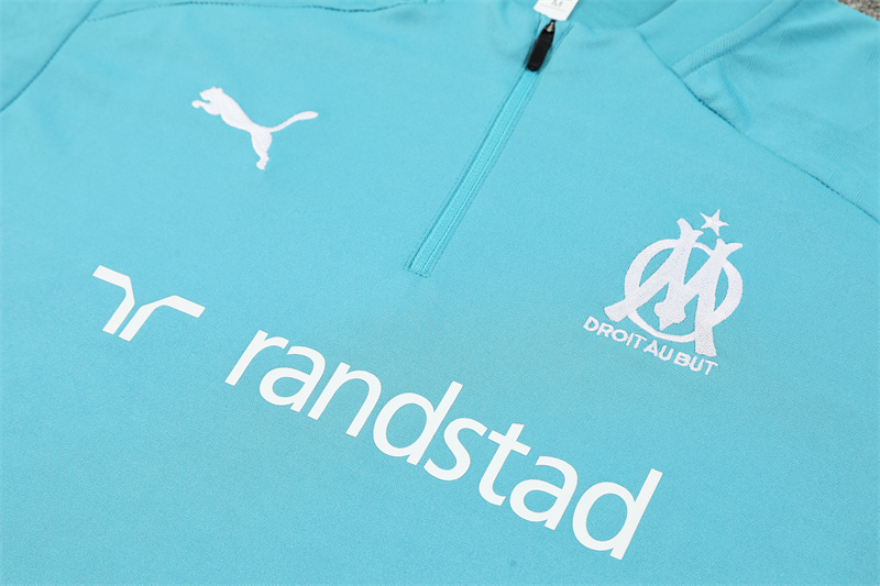 24-25 Marseille adult long-sleeved half-pull training suit kit: Ajax 24-25 Home Stadium Jersey - Fans Version : Adidas luxuryfootballshirts.com: https://www.luxuryfootballshirts.com/