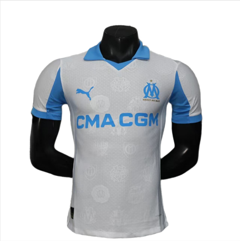 25-26 Marseille Home soccer jersey - Player Version: Ajax 24-25 Home Stadium Jersey - Fans Version mysite: Adidas luxuryfootballshirts.com: https://www.luxuryfootballshirts.com/