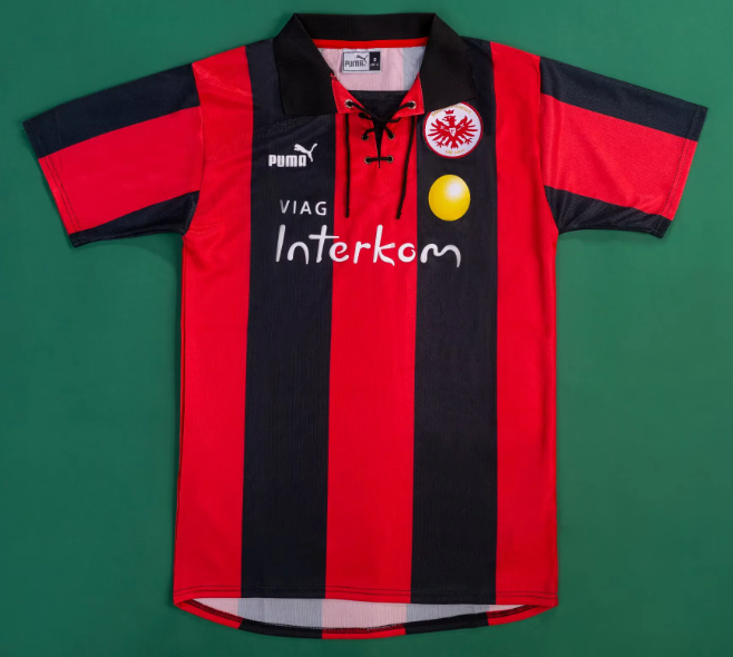 98-00 Frankfurt Home soccer jersey-Retro version: Ajax 24-25 Home Stadium Jersey - Fans Version : Adidas luxuryfootballshirts.com: https://www.luxuryfootballshirts.com/
