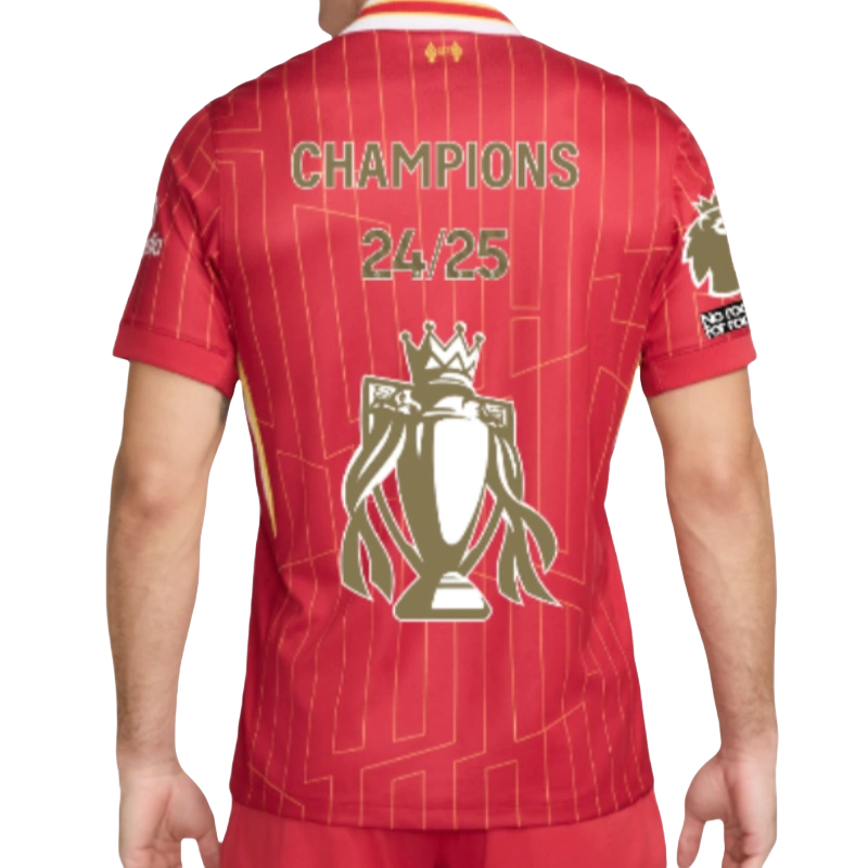 24-25 Liverpool Premier League home champion soccer jersey -Fans Version: Ajax 24-25 Home Stadium Jersey - Fans Version : Adidas luxuryfootballshirts.com: https://www.luxuryfootballshirts.com/