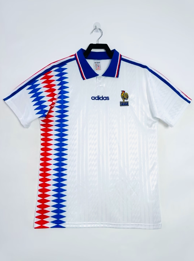 1994 France away soccer jersey-Retro version: Ajax 24-25 Home Stadium Jersey - Fans Version : Adidas luxuryfootballshirts.com: https://www.luxuryfootballshirts.com/