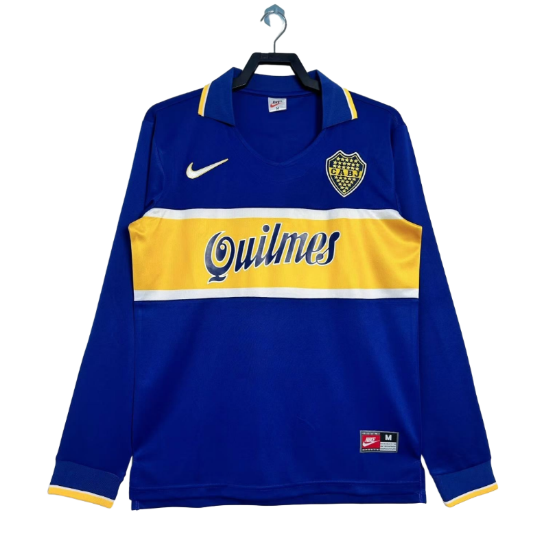 96-97 Atletico Boca Juniors Home long soccer jersey-Retro version: Ajax 24-25 Home Stadium Jersey - Fans Version : Adidas luxuryfootballshirts.com: https://www.luxuryfootballshirts.com/