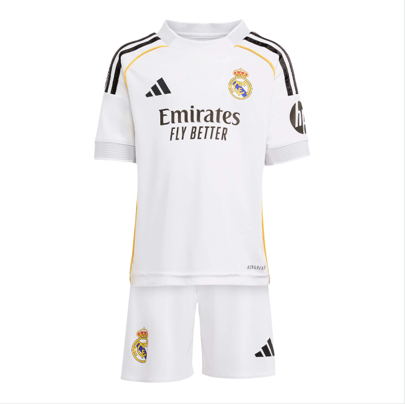 25-26 kids kit Real Madrid Home soccer jersey-Fans Version: Ajax 24-25 Home Stadium Jersey - Fans Version : Adidas luxuryfootballshirts.com: https://www.luxuryfootballshirts.com/