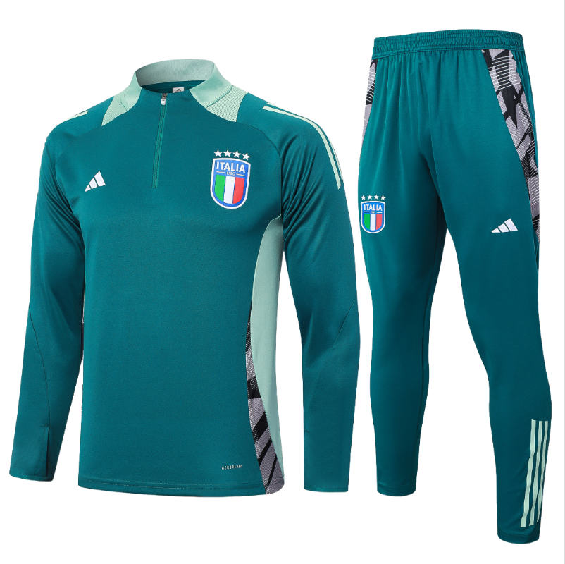 24-25 Italy adult long-sleeved half-pull training suit kit: Ajax 24-25 Home Stadium Jersey - Fans Version : Adidas luxuryfootballshirts.com: https://www.luxuryfootballshirts.com/