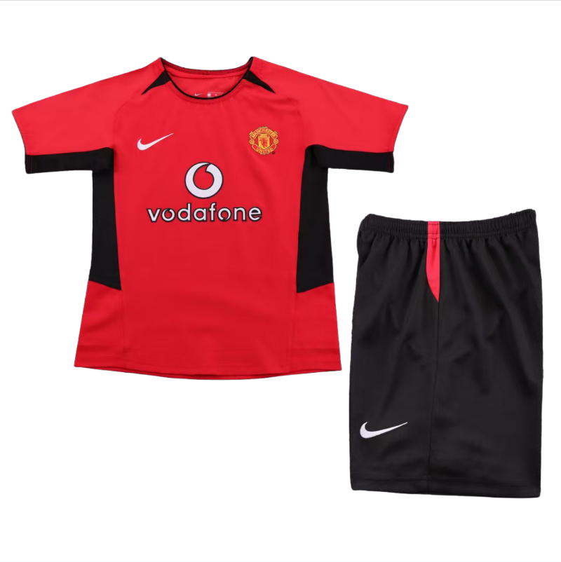 02-04 kids kit Manchester United home soccer jersey-Retro version: Ajax 24-25 Home Stadium Jersey - Fans Version : Adidas luxuryfootballshirts.com: https://www.luxuryfootballshirts.com/