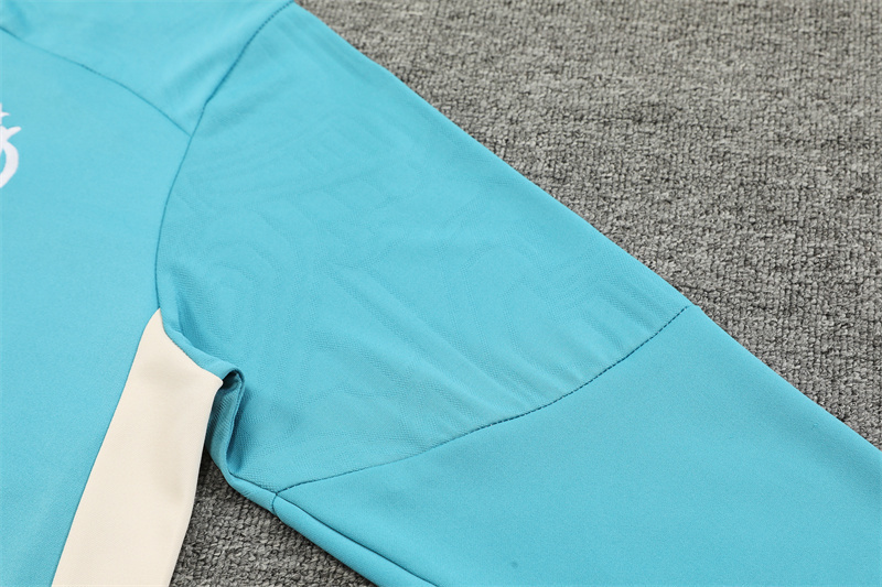 24-25 Marseille adult long-sleeved half-pull training suit kit: Ajax 24-25 Home Stadium Jersey - Fans Version : Adidas luxuryfootballshirts.com: https://www.luxuryfootballshirts.com/