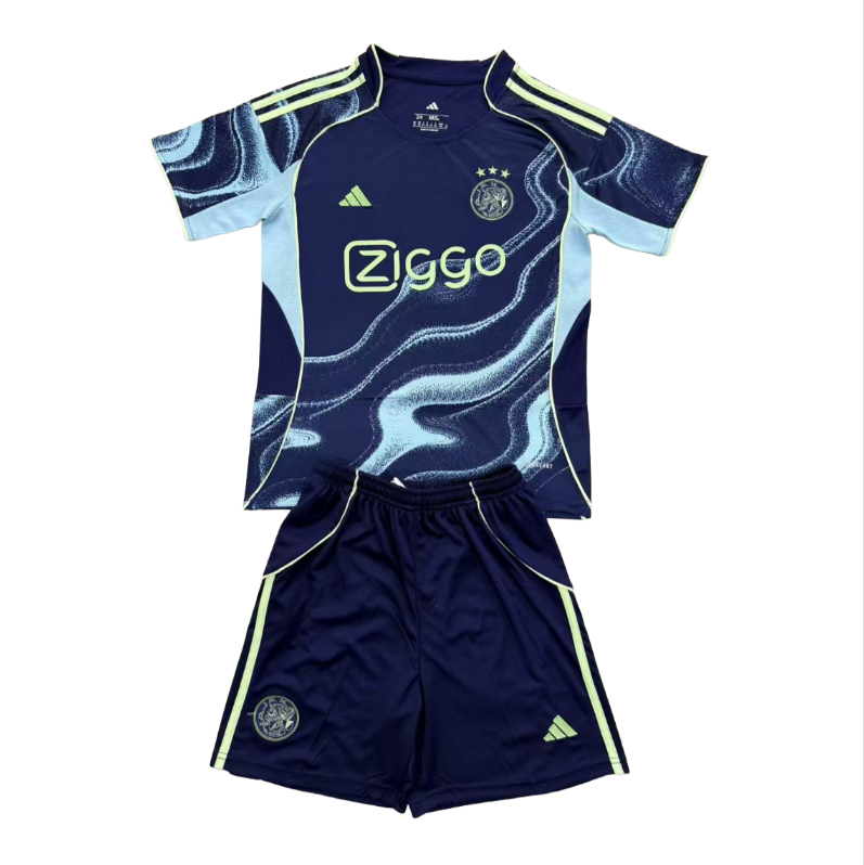 25-26 kids kit Ajax away soccer jersey-Fans Version: Ajax 24-25 Home Stadium Jersey - Fans Version : Adidas luxuryfootballshirts.com: https://www.luxuryfootballshirts.com/