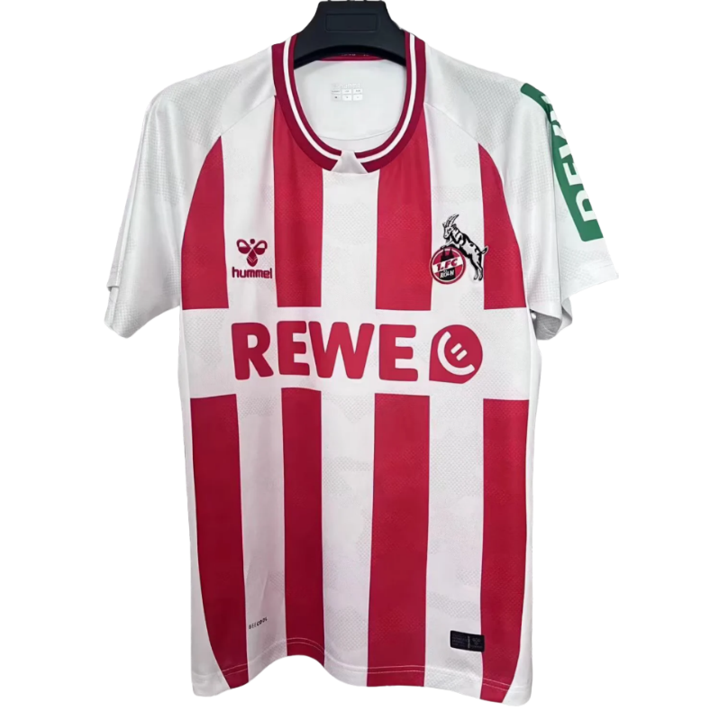 25-26 Koln Home soccer jersey-Fans Version: Ajax 24-25 Home Stadium Jersey - Fans Version : Adidas luxuryfootballshirts.com: https://www.luxuryfootballshirts.com/