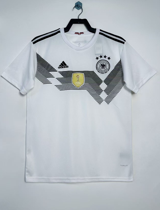 2018 Germany Home soccer jersey-Retro version: Ajax 24-25 Home Stadium Jersey - Fans Version : Adidas luxuryfootballshirts.com: https://www.luxuryfootballshirts.com/