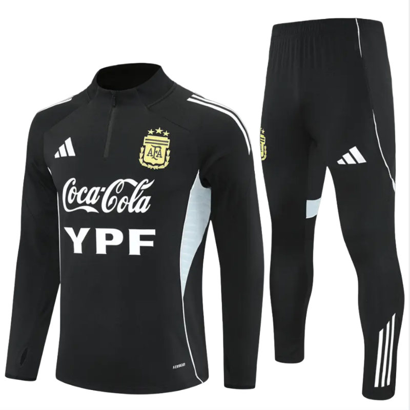 25-26 Argentina kids long-sleeved half-pull training suit kit: Ajax 24-25 Home Stadium Jersey - Fans Version : Adidas luxuryfootballshirts.com: https://www.luxuryfootballshirts.com/