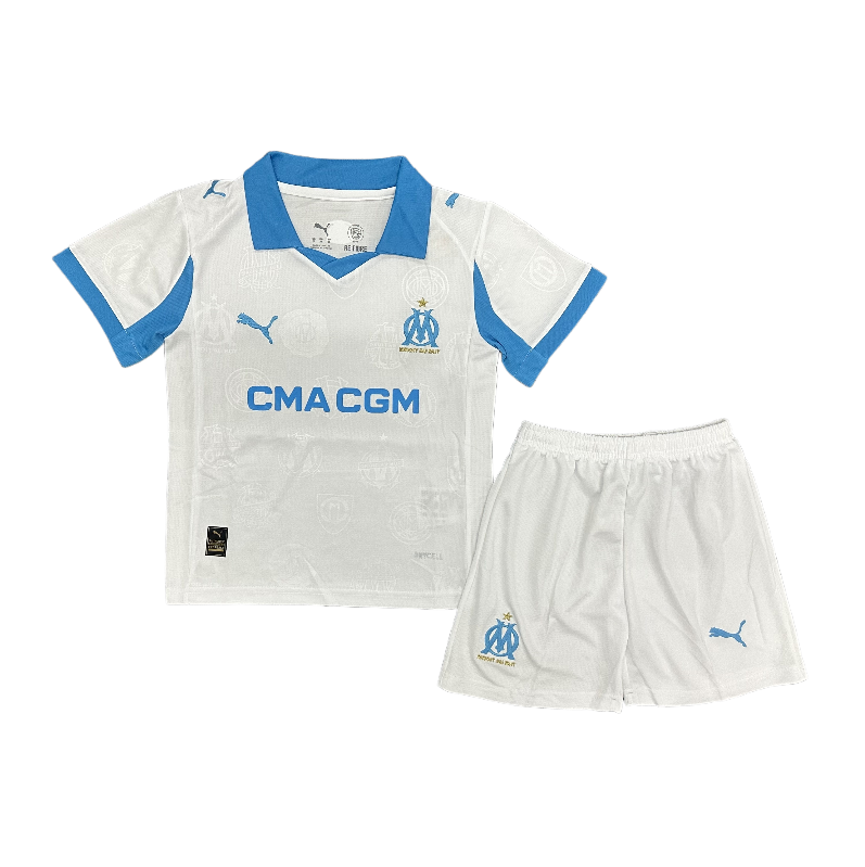 25-26 kids kit Marseille Home soccer jersey - Fans Version: Ajax 24-25 Home Stadium Jersey - Fans Version : Adidas luxuryfootballshirts.com: https://www.luxuryfootballshirts.com/
