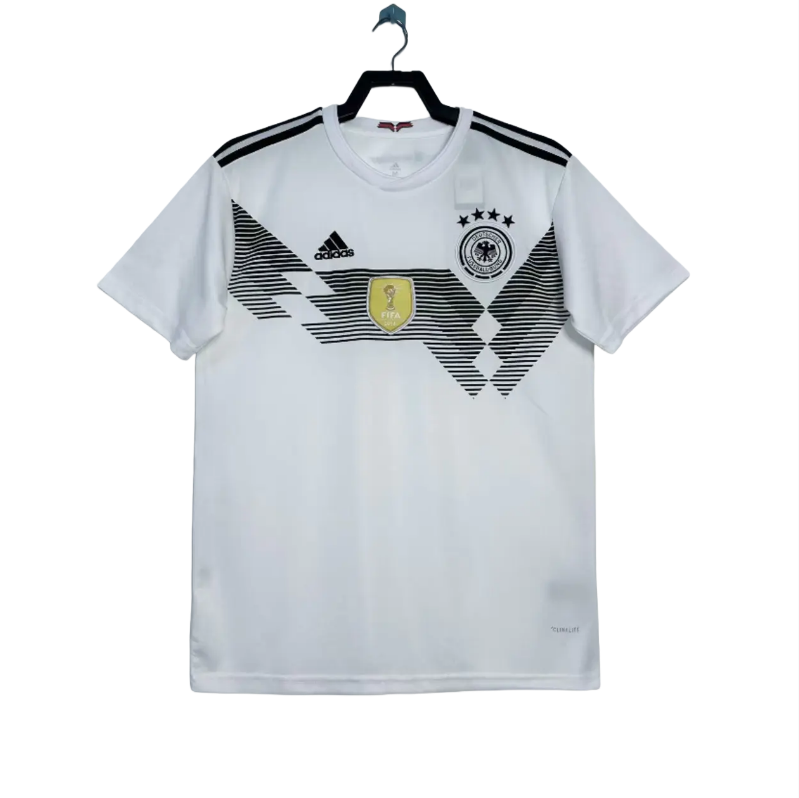 2018 Germany Home soccer jersey-Retro version: Ajax 24-25 Home Stadium Jersey - Fans Version : Adidas luxuryfootballshirts.com: https://www.luxuryfootballshirts.com/