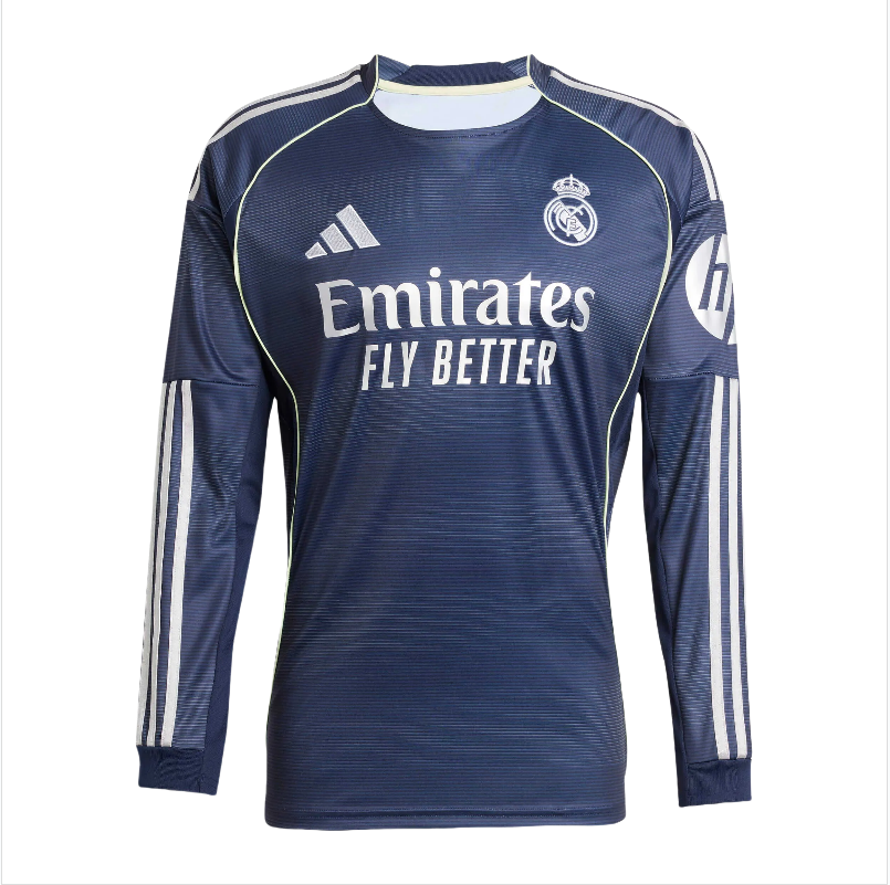 25-26 long sleeves Real Madrid away soccer jersey -Fans Version: Ajax 24-25 Home Stadium Jersey - Fans Version : Adidas luxuryfootballshirts.com: https://www.luxuryfootballshirts.com/