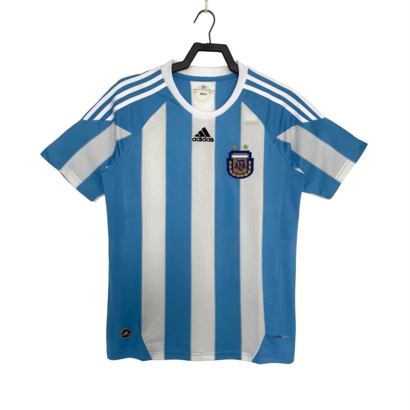 2010 Argentina Home soccer jersey-Retro version: Ajax 24-25 Home Stadium Jersey - Fans Version : Adidas luxuryfootballshirts.com: https://www.luxuryfootballshirts.com/