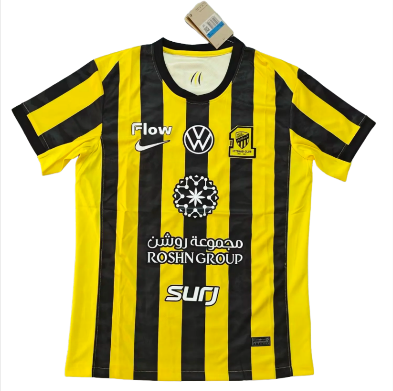 25-26 AL-ITTIHAD JEDDAH Home soccer jersey-Fans Version: Ajax 24-25 Home Stadium Jersey - Fans Version : Adidas luxuryfootballshirts.com: https://www.luxuryfootballshirts.com/