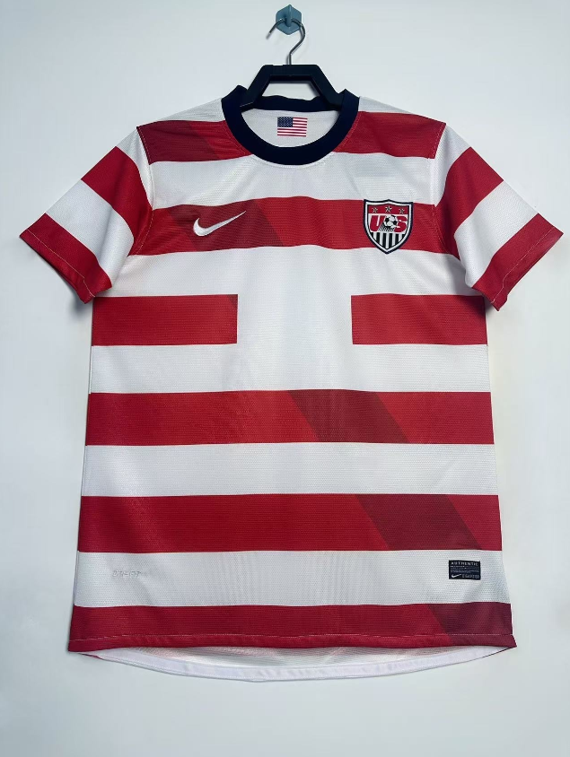2013 USA Home soccer jersey-Retro version: Ajax 24-25 Home Stadium Jersey - Fans Version : Adidas luxuryfootballshirts.com: https://www.luxuryfootballshirts.com/