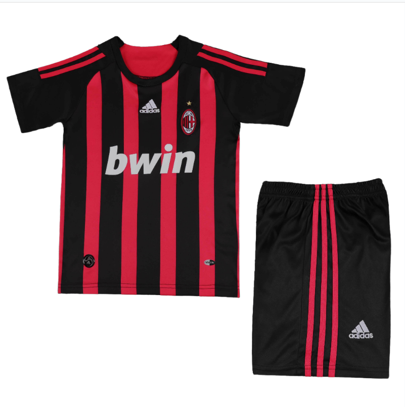 08-09 kids kit AC Milan home soccer jersey-Retro version: Ajax 24-25 Home Stadium Jersey - Fans Version : Adidas luxuryfootballshirts.com: https://www.luxuryfootballshirts.com/