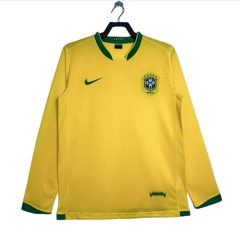 06 Brazil Home soccer jersey - Long Sleeve Retro version: Ajax 24-25 Home Stadium Jersey - Fans Version : Adidas luxuryfootballshirts.com: https://www.luxuryfootballshirts.com/