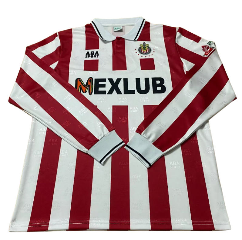 94-95 Chivas Home long sleeves soccer jersey-Retro version: Ajax 24-25 Home Stadium Jersey - Fans Version : Adidas luxuryfootballshirts.com: https://www.luxuryfootballshirts.com/