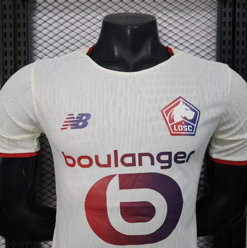25-26 LOSC Lille Away soccer jersey - Player Version: Ajax 24-25 Home Stadium Jersey - Fans Version : Adidas luxuryfootballshirts.com: https://www.luxuryfootballshirts.com/